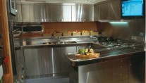 Silvertip superyacht - Galley